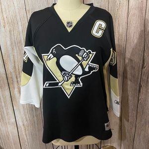 Reebok sewn Sidney Crosby jersey Youth L/XL